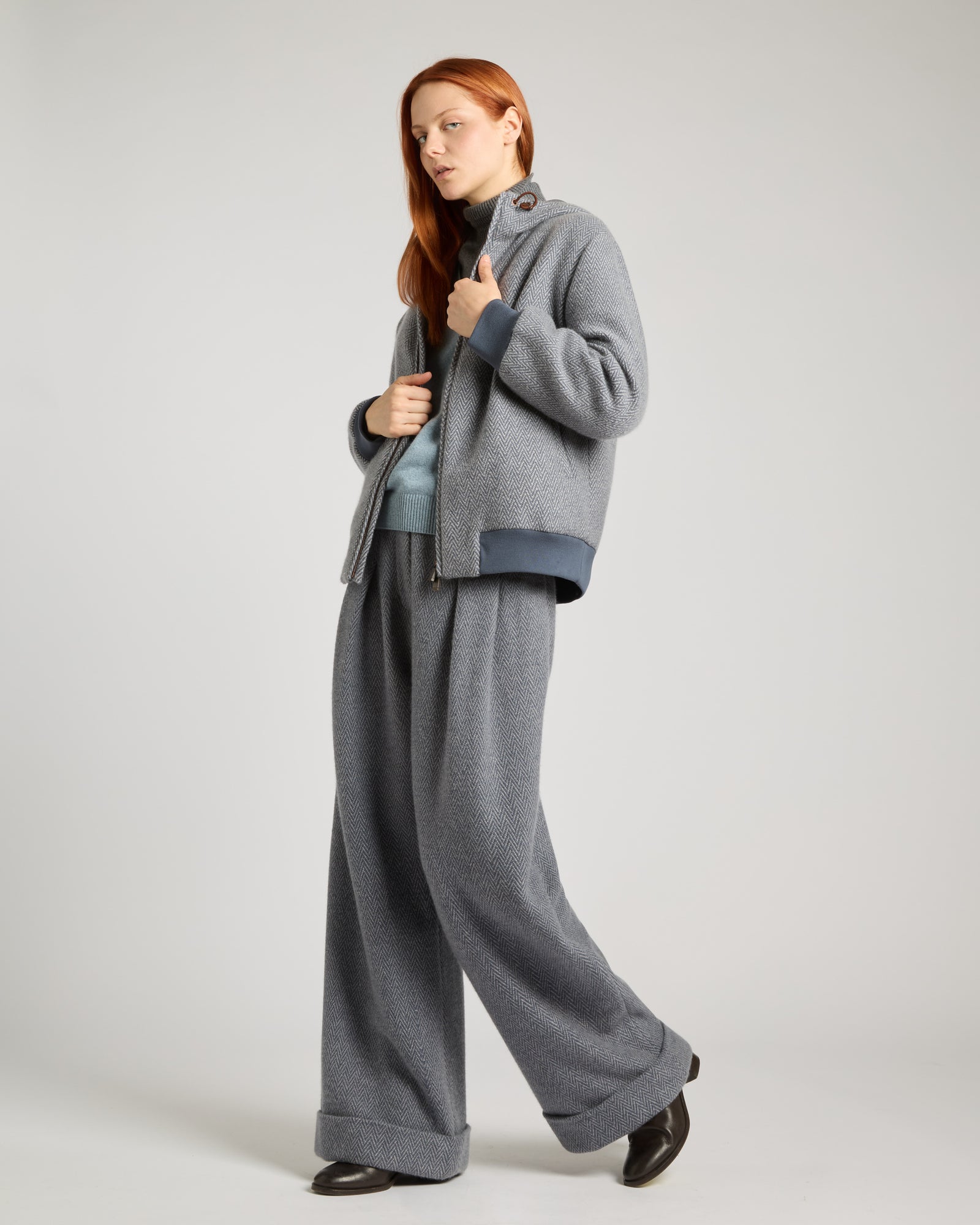 Kid Wool 12.8 and Kid Cashmere jacket