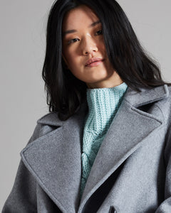 Cashmere grey coat