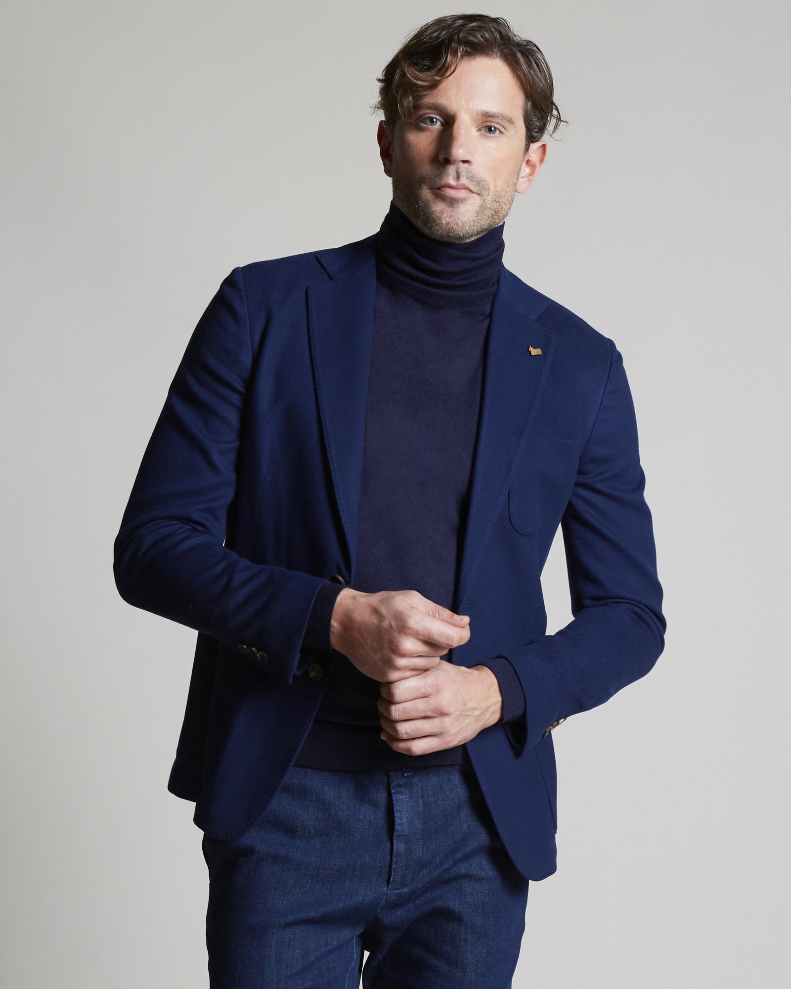 12.8 Kid Wool light blue ROBERT jacket 901
