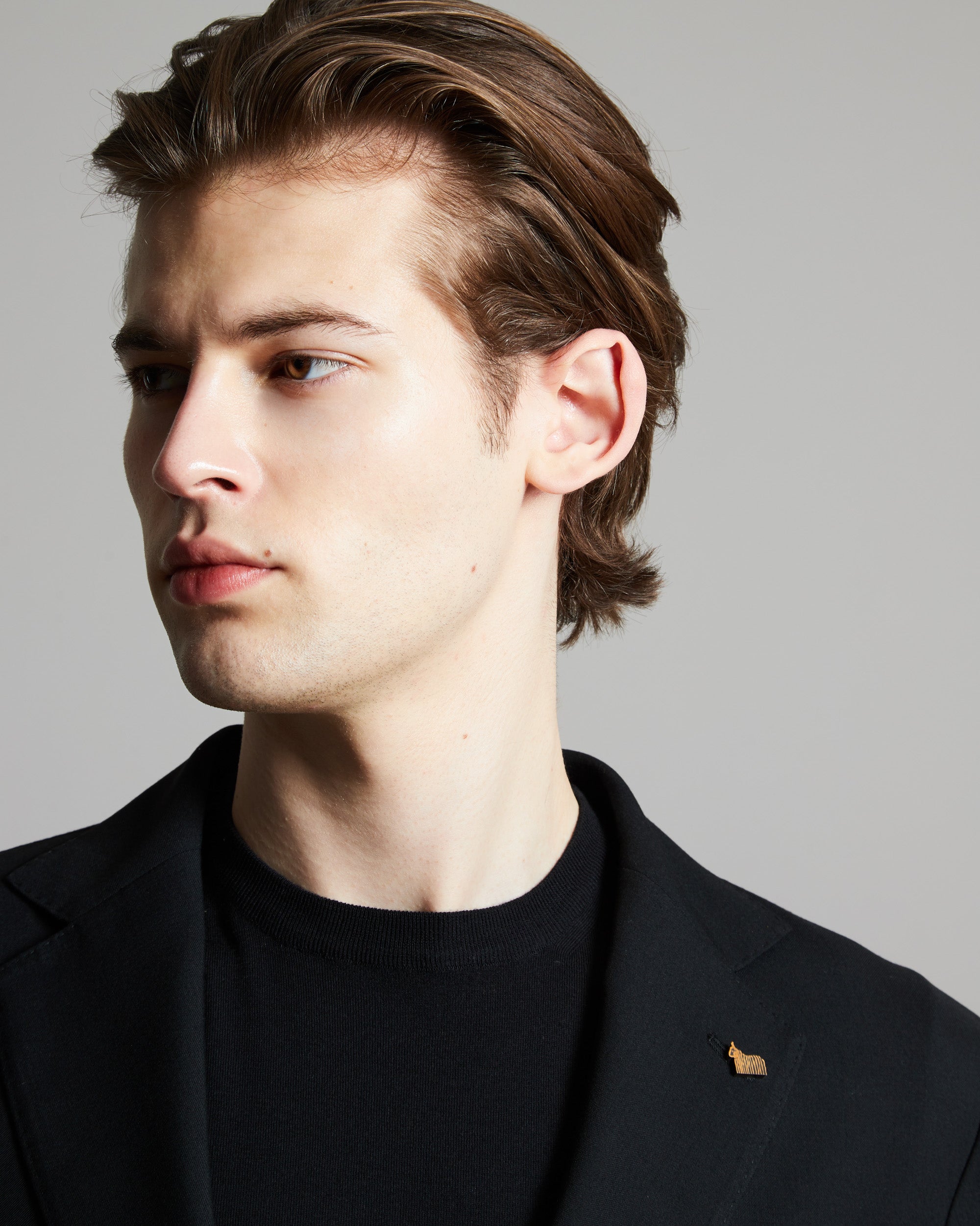 Cashmere 4.0 black ROBERT blazer. 3