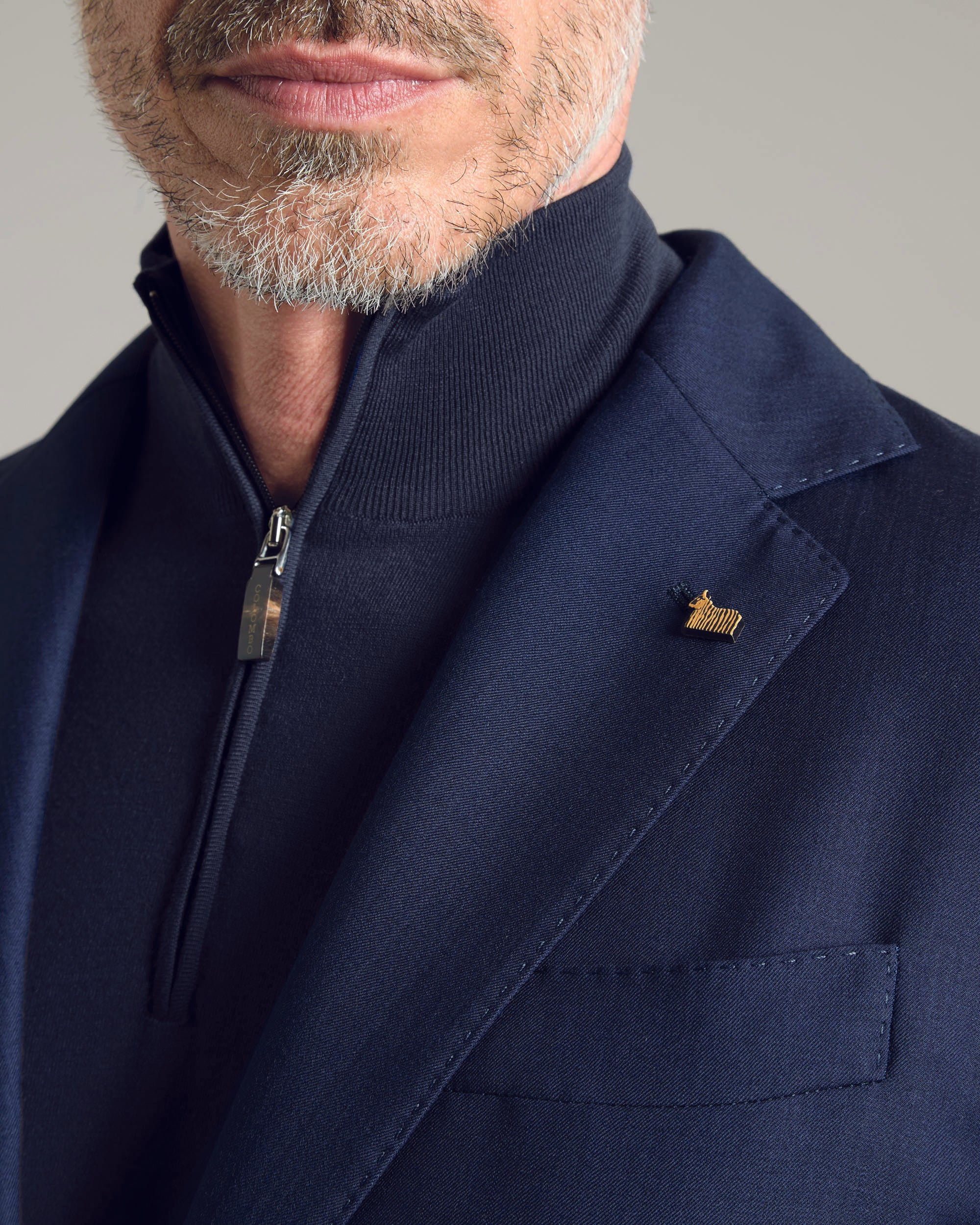 Cashmere 4.0 navy ROBERT blazer 4