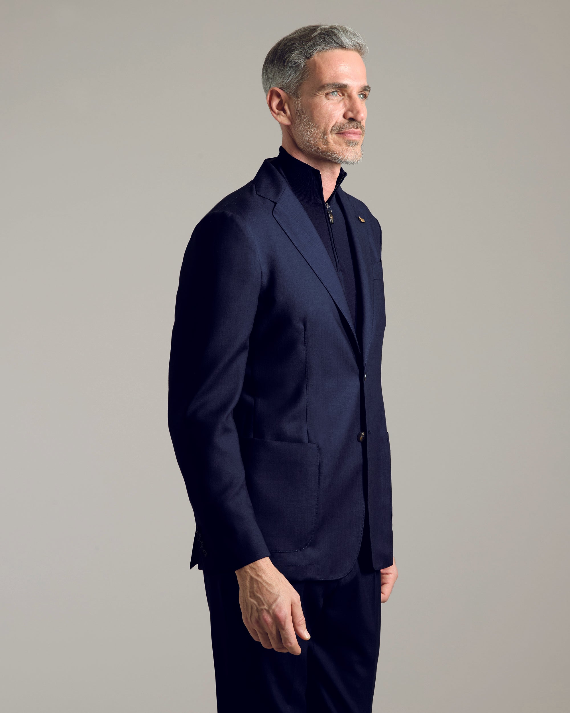 Cashmere 4.0 navy ROBERT blazer 2