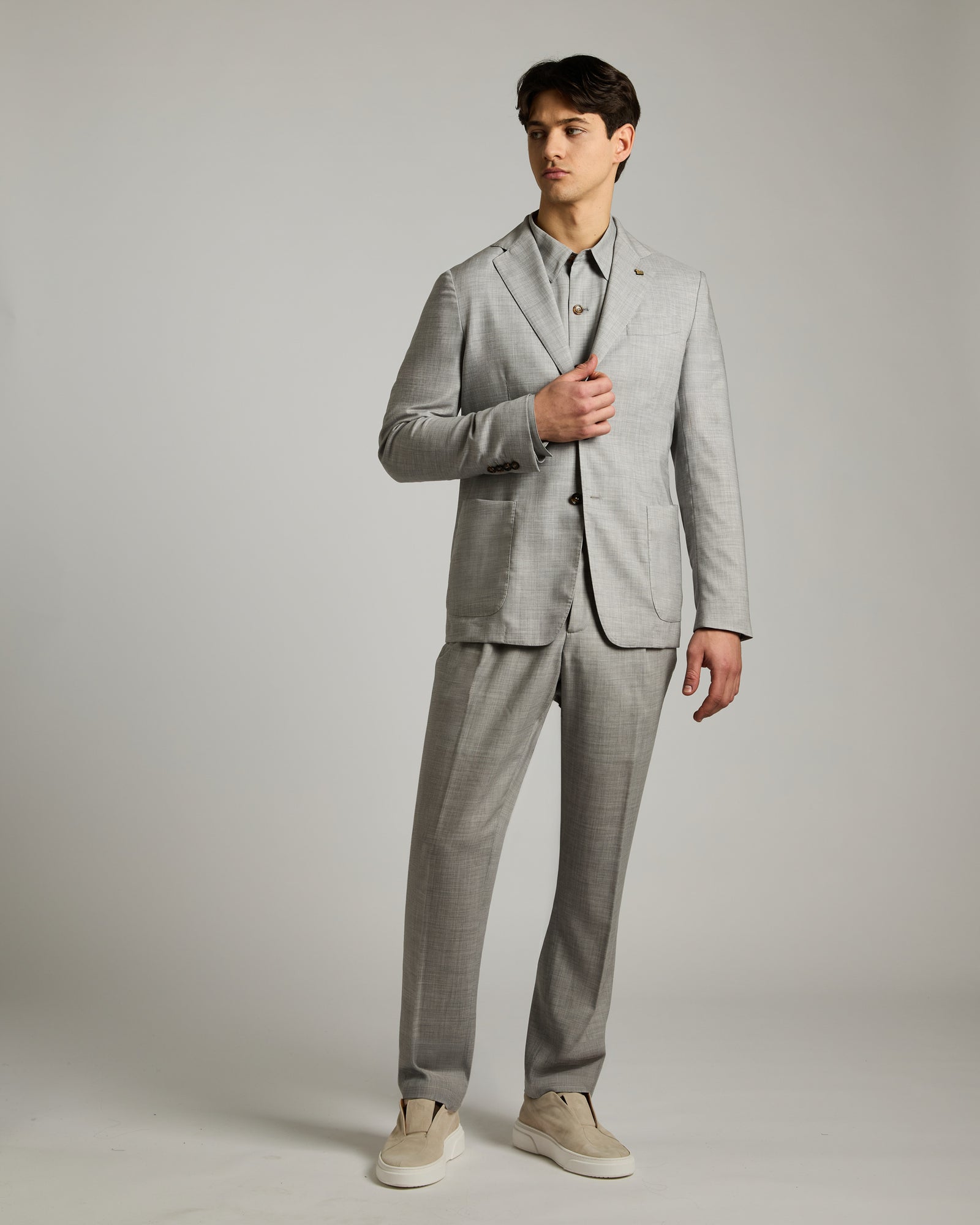 ROBERT jacket in Grey Cashmere 4.0 2