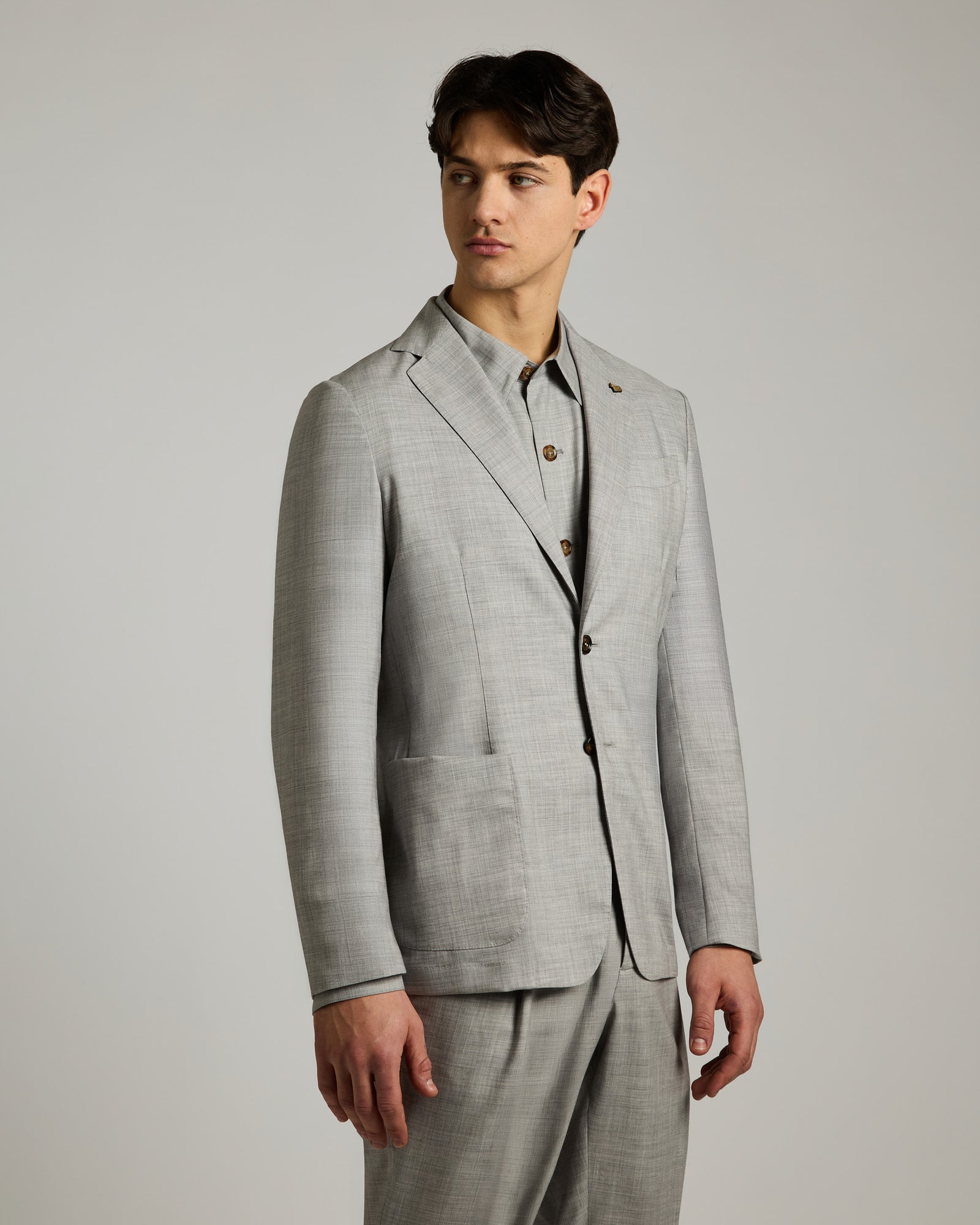 ROBERT jacket in Grey Cashmere 4.0