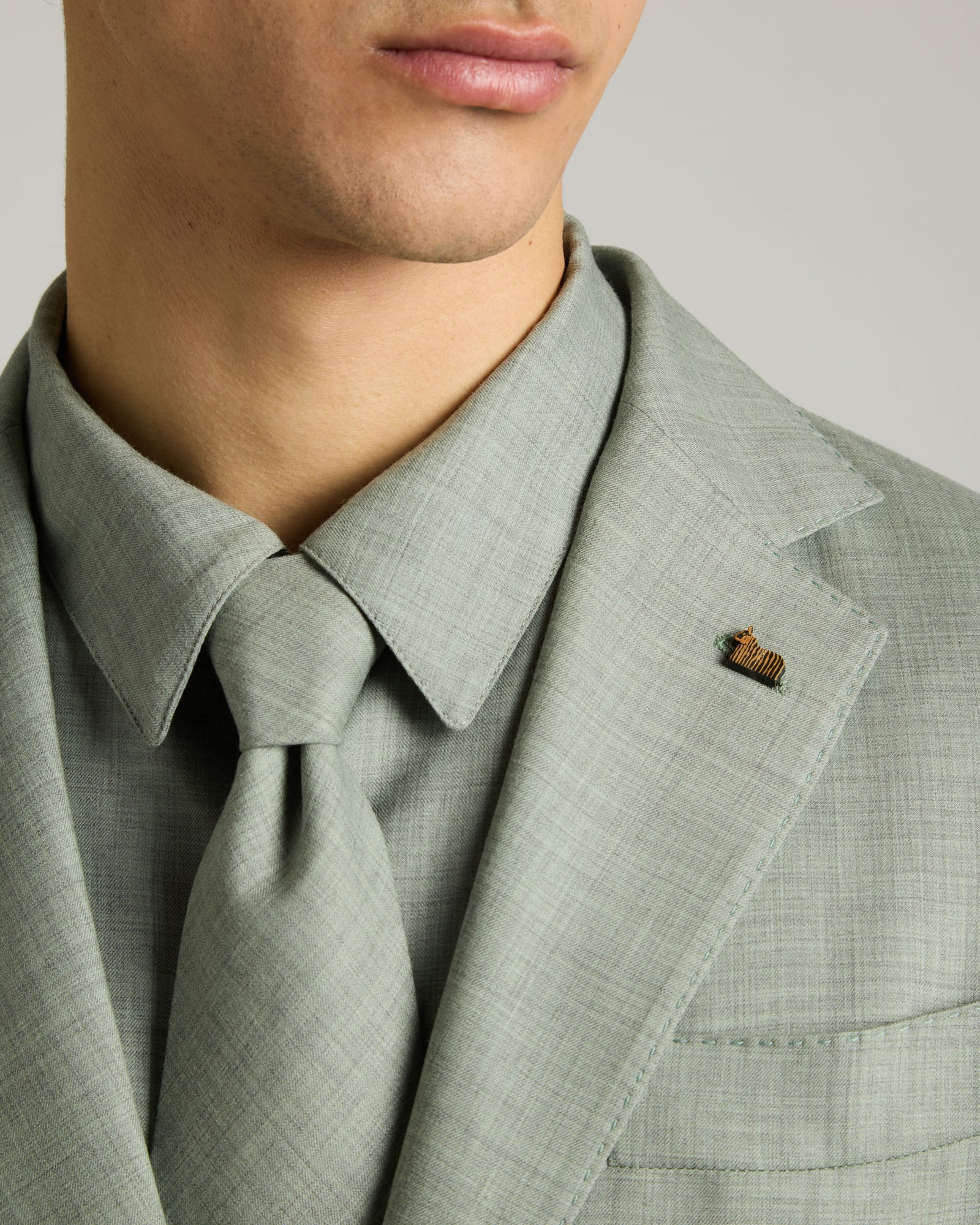 ROBERT jacket in green Cashmere 4.0 3