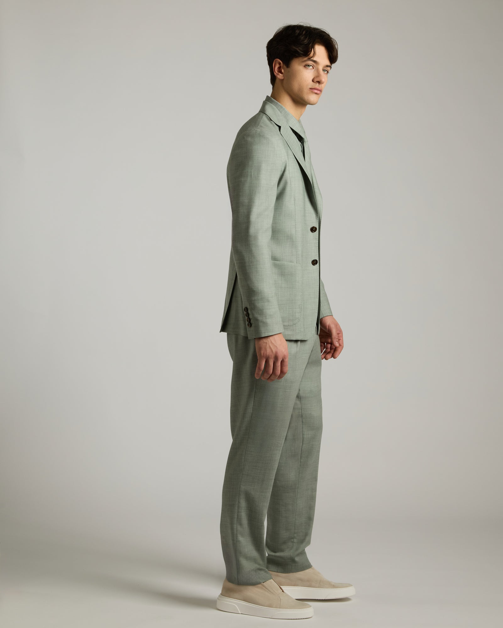 ROBERT jacket in green Cashmere 4.0 2