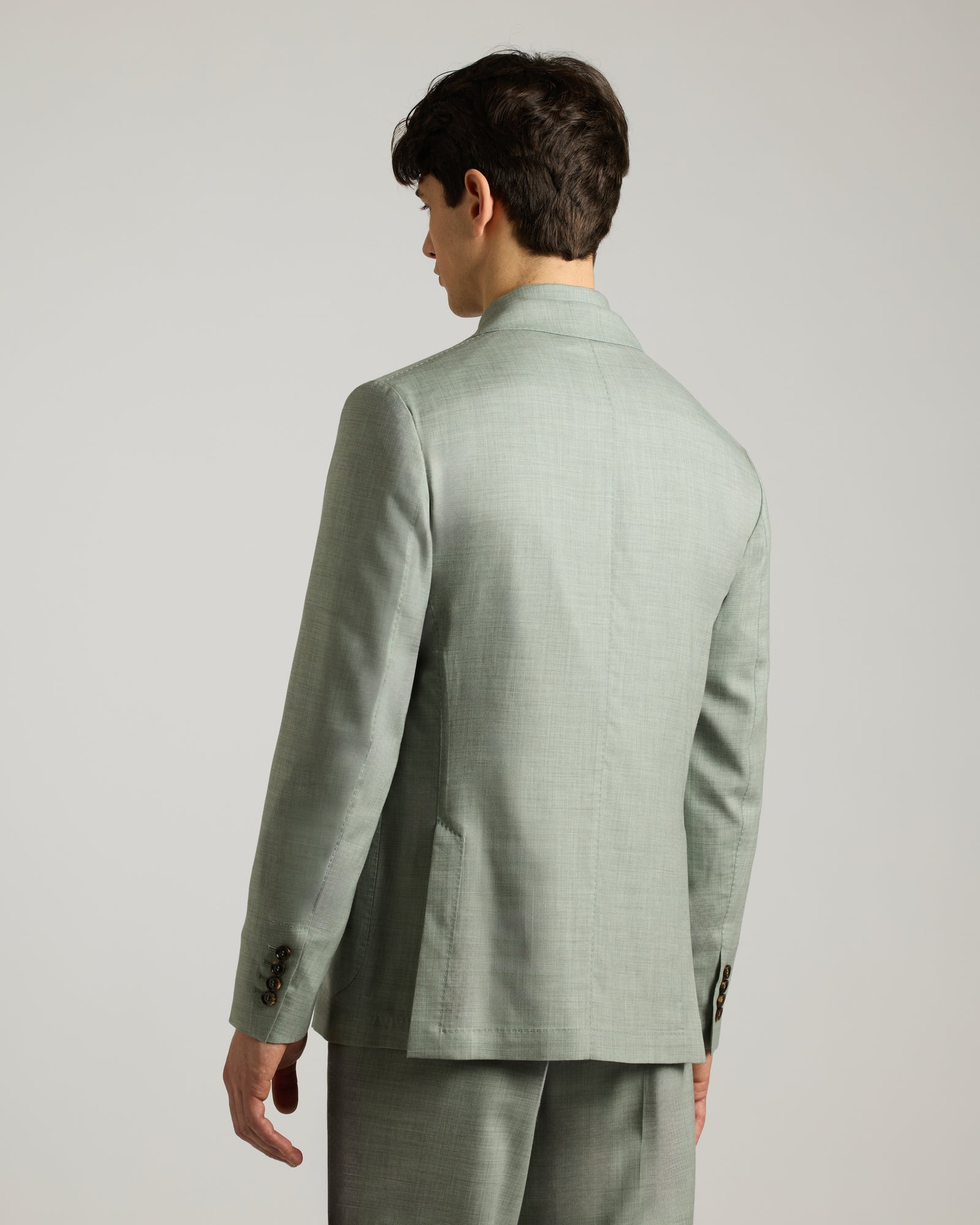 ROBERT jacket in green Cashmere 4.0 4