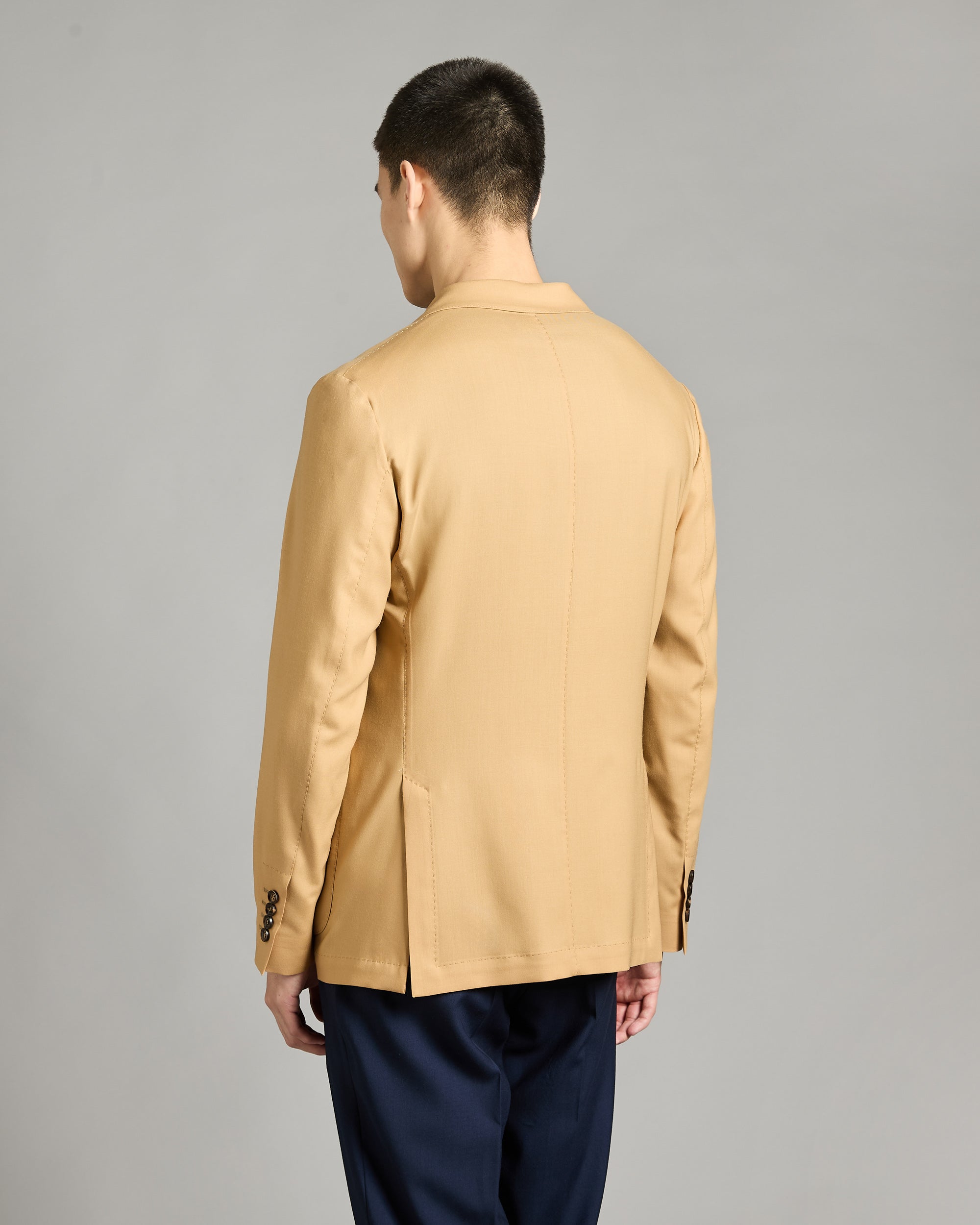 ROBERT Jacket in Cashmere 4.0 Mustard