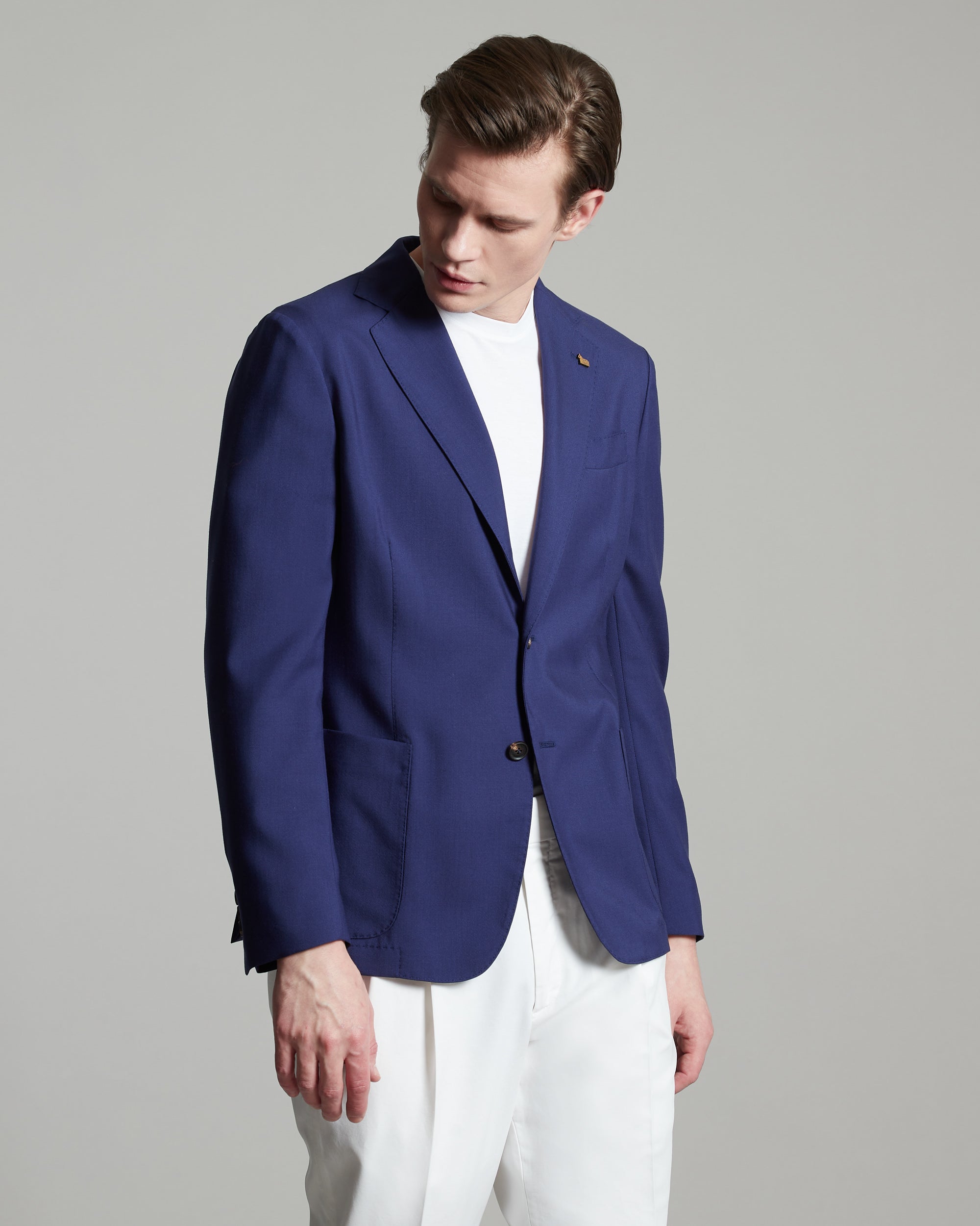 Cashmere 4.0 light blue ROBERT blazer. 2