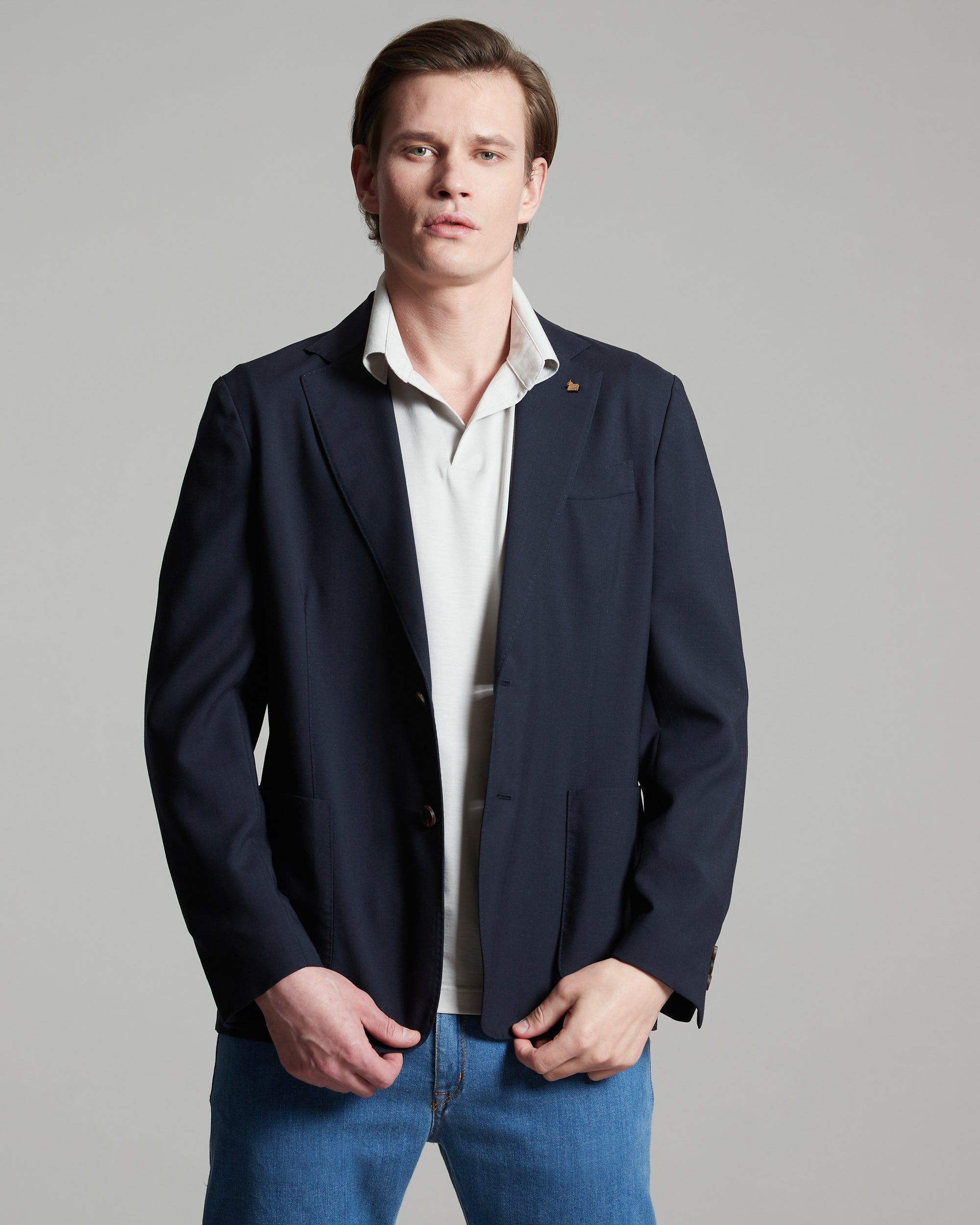 Cashmere 4.0 navy ROBERT blazer 2