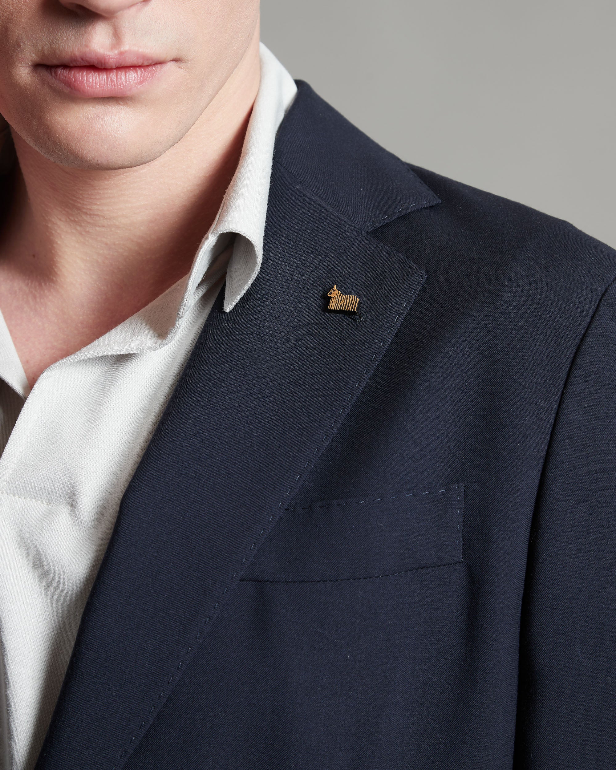 Cashmere 4.0 navy ROBERT blazer 4