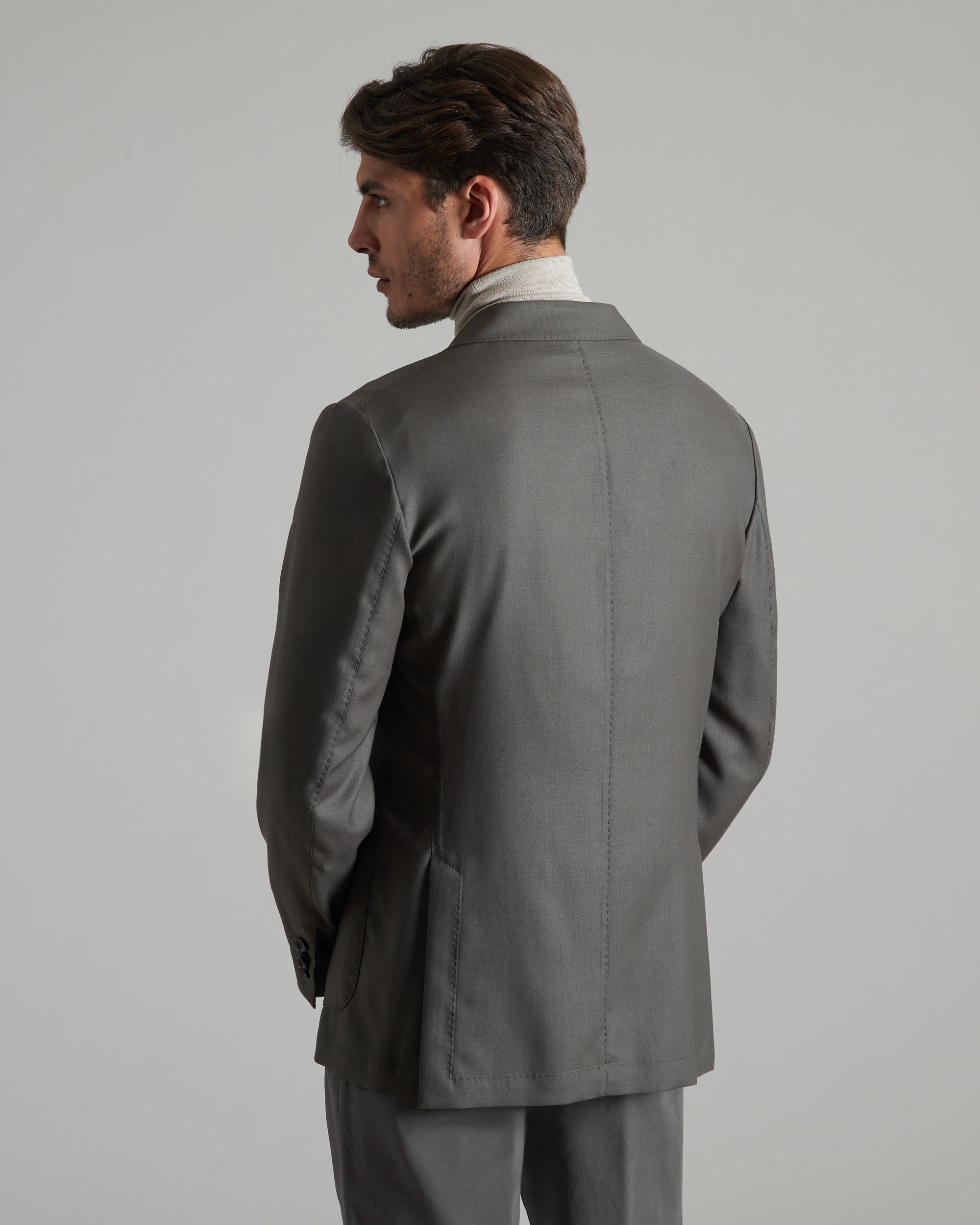 Cashmere 4.0 green ROBERT blazer. 4