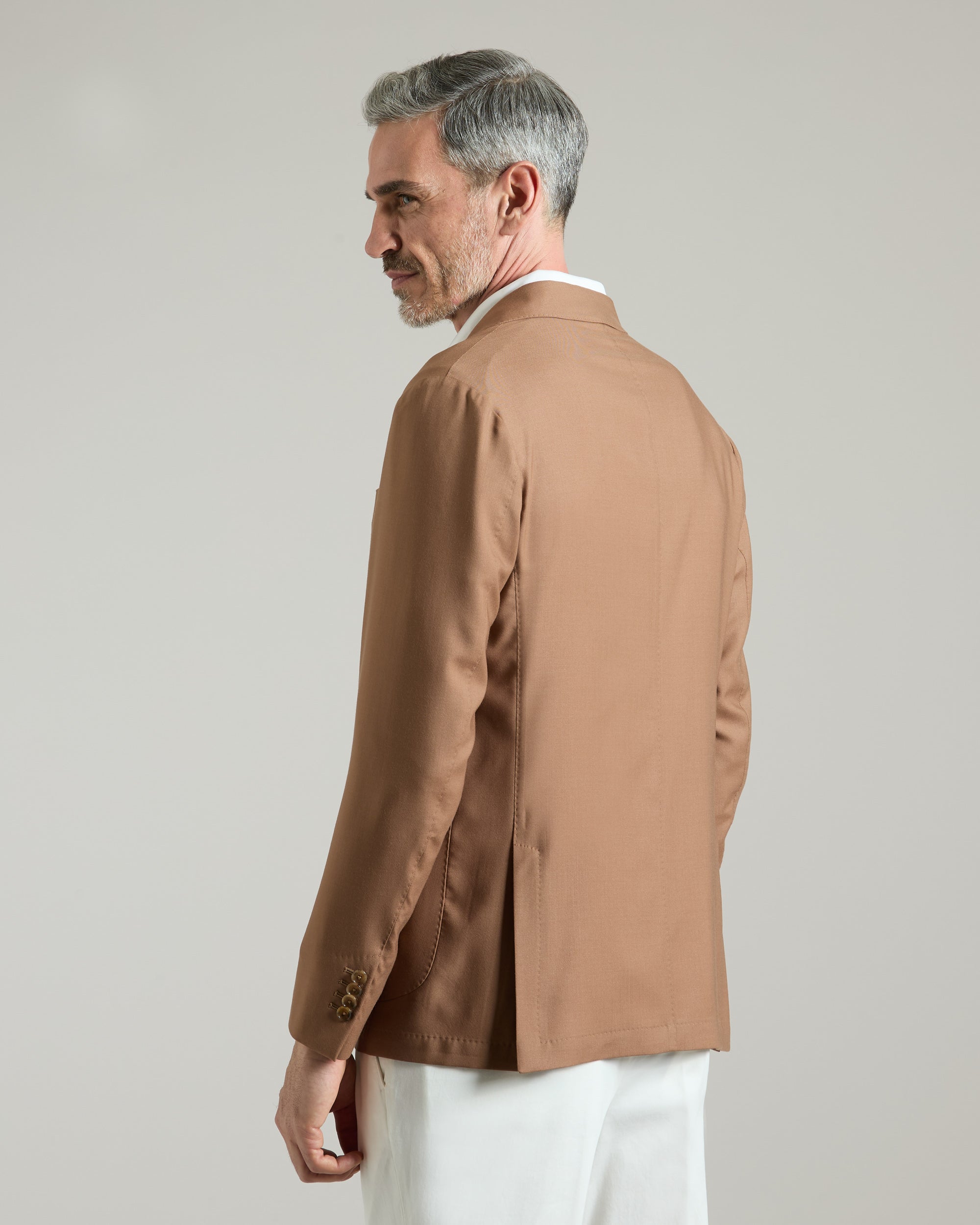 Giacca ROBERT in Cashmere 4.0 tabacco
