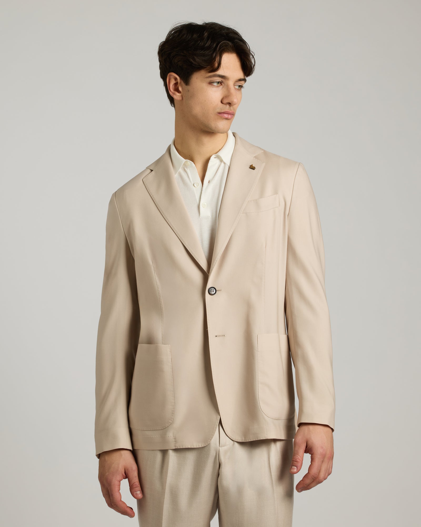 ROBERT jacket in light beige Cashmere 4.0 2
