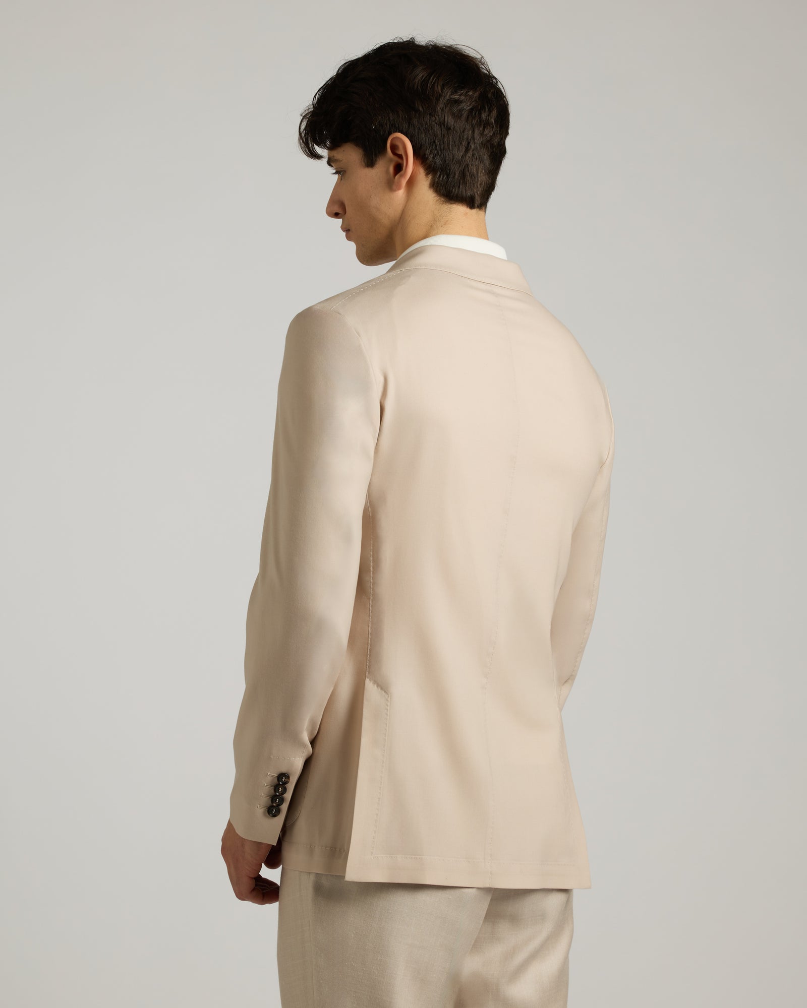 ROBERT jacket in light beige Cashmere 4.0 4
