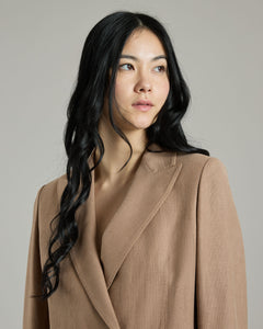 Braum Double-breasted jacket in Canvas Linen 3