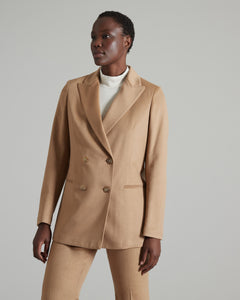 Baby Camel double breasted jacket 2
