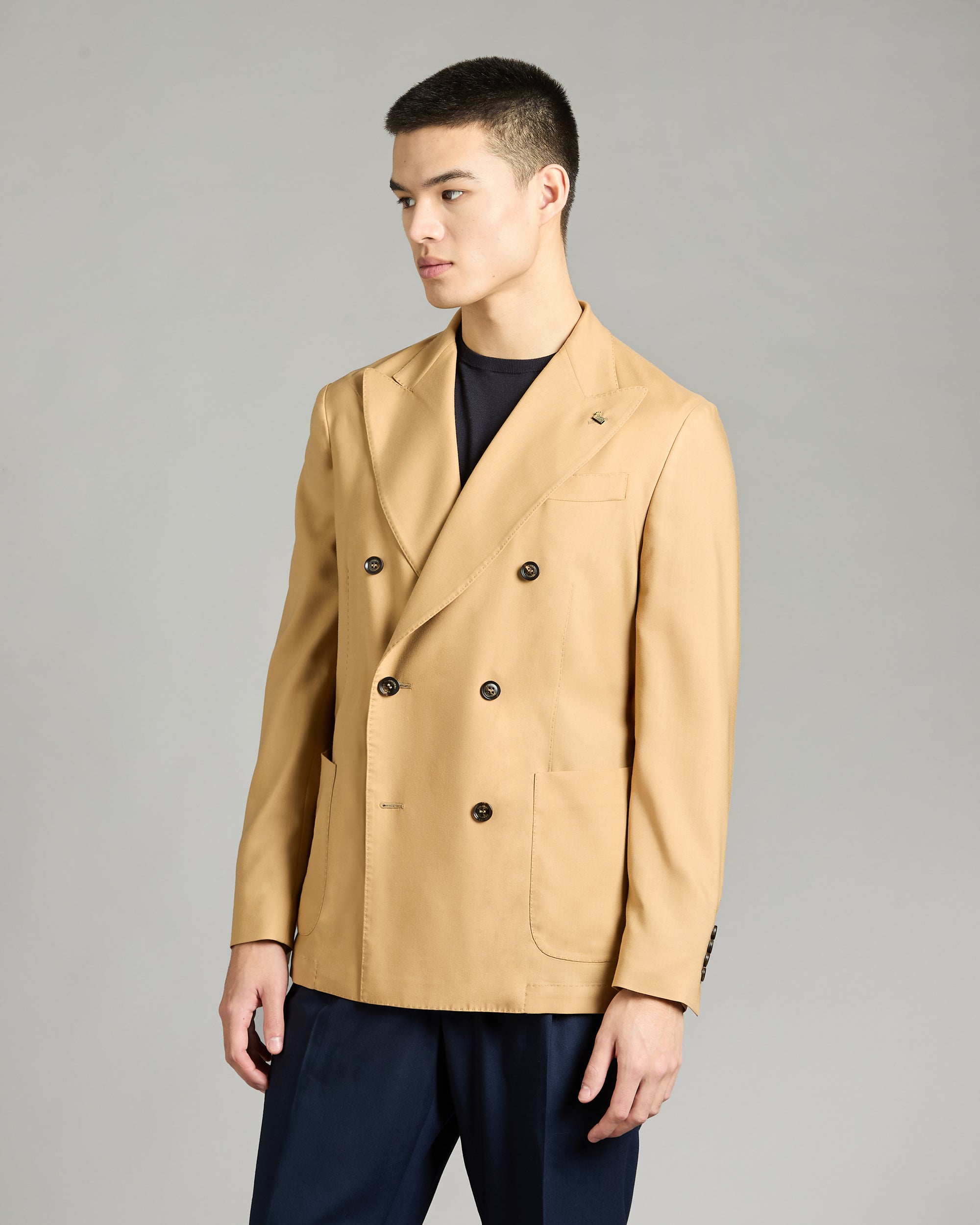 ROBERT Double-Breasted Jacket in Cashmere 4.0
