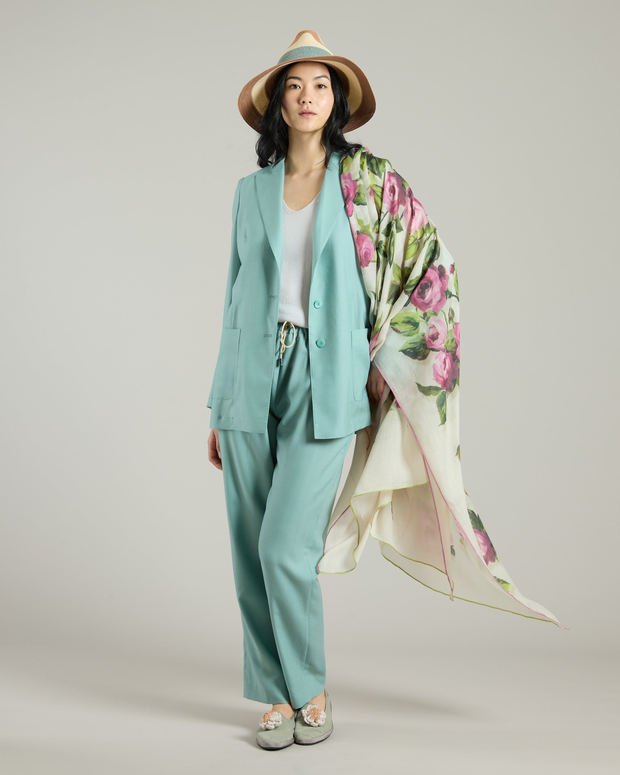 Cashmere 4.0 Green blazer