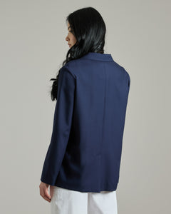 Jacke aus Kaschmir 4.0 blau