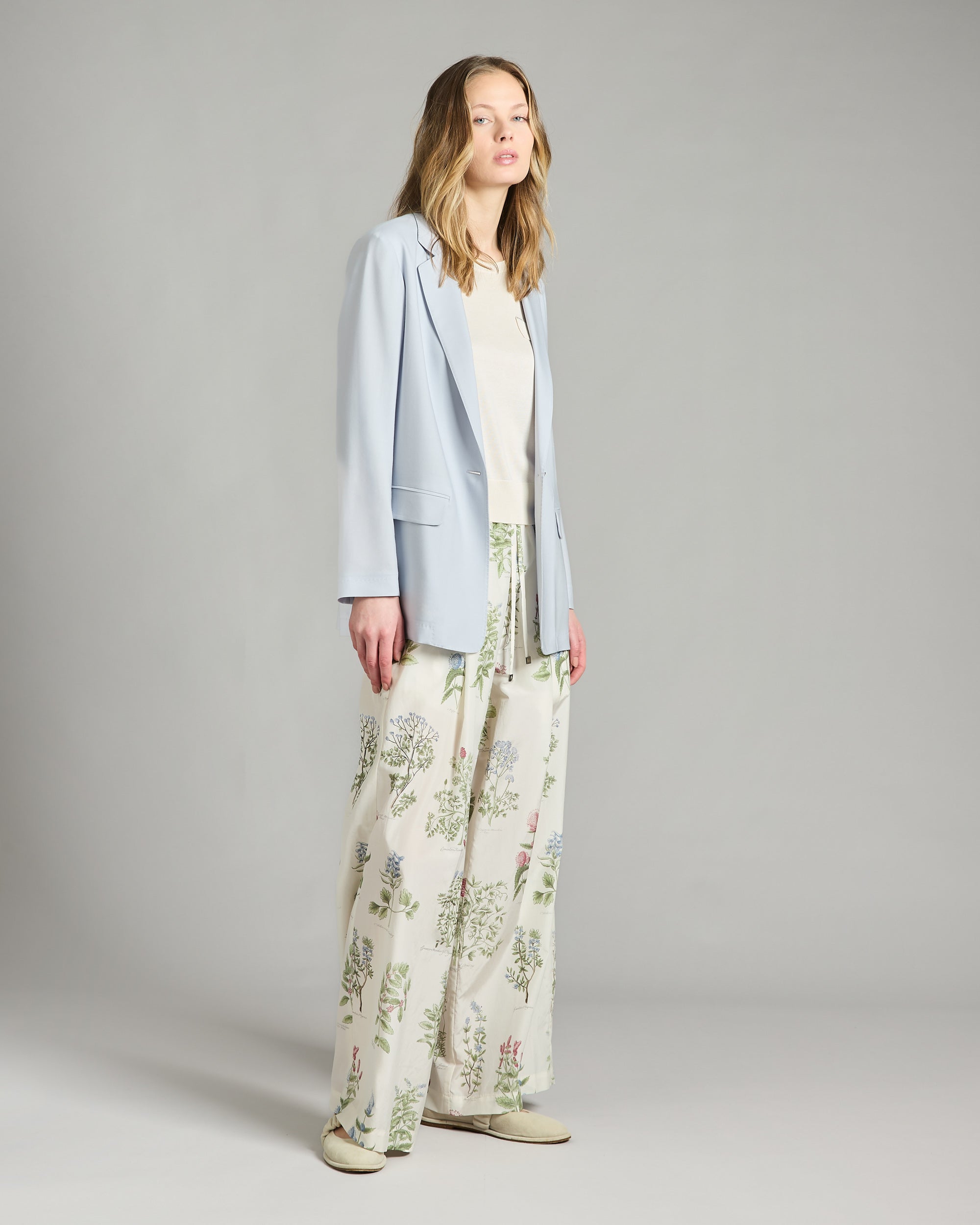 Cashmere 4.0 light blue blazer