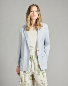 Cashmere 4.0 light blue blazer