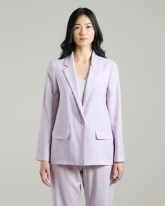 Cashmere 4.0 wisteria blazer.