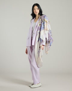 Cashmere 4.0 wisteria blazer.