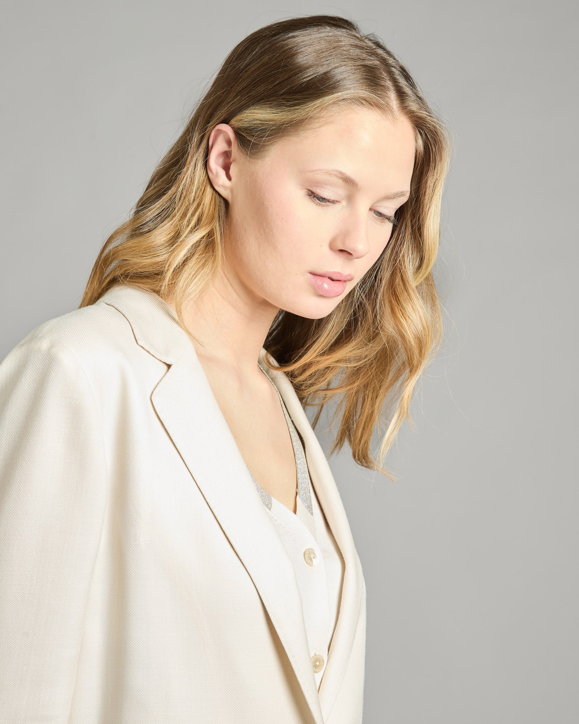 Canvas Cashmere Jacket
