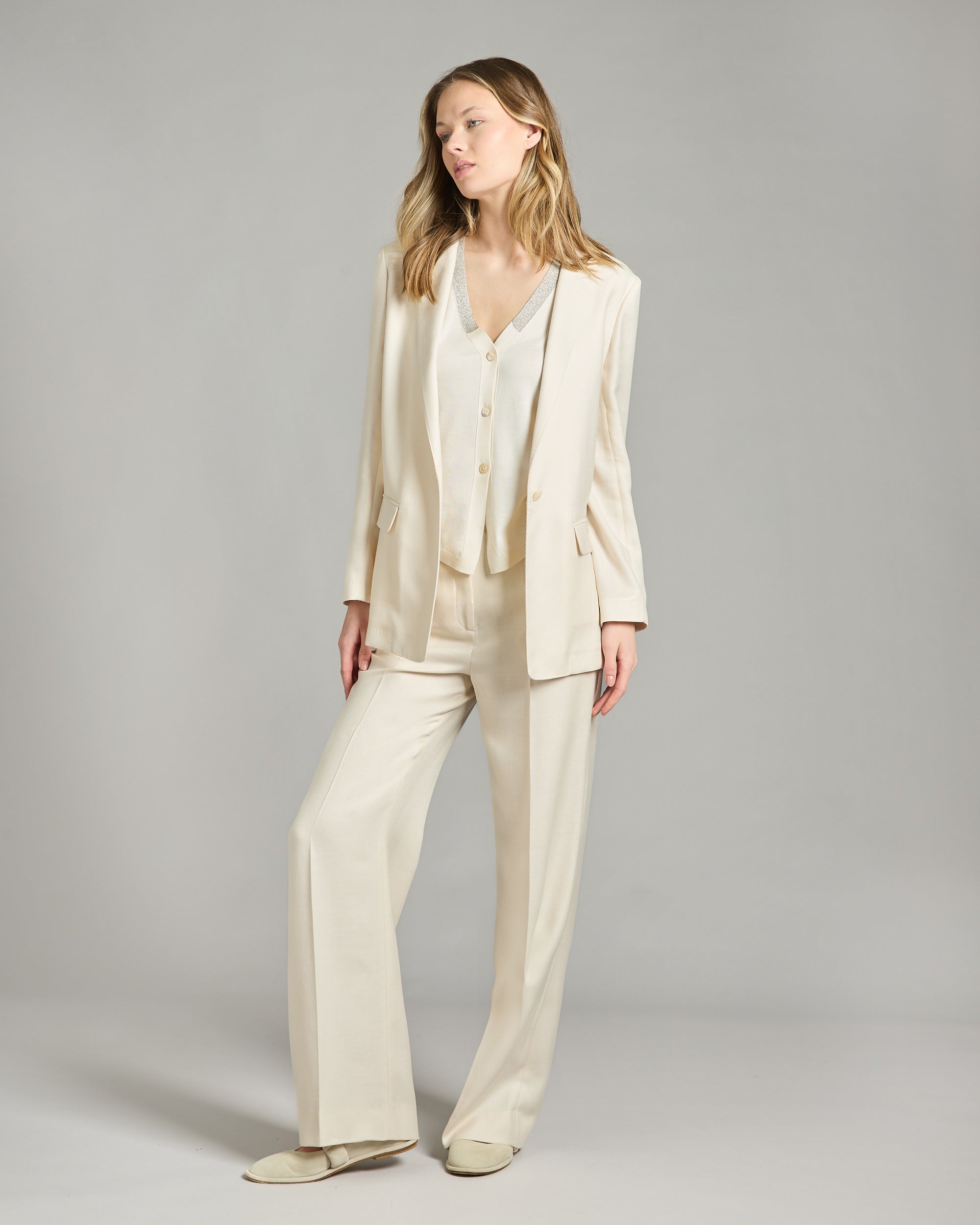 Canvas Cashmere Jacket