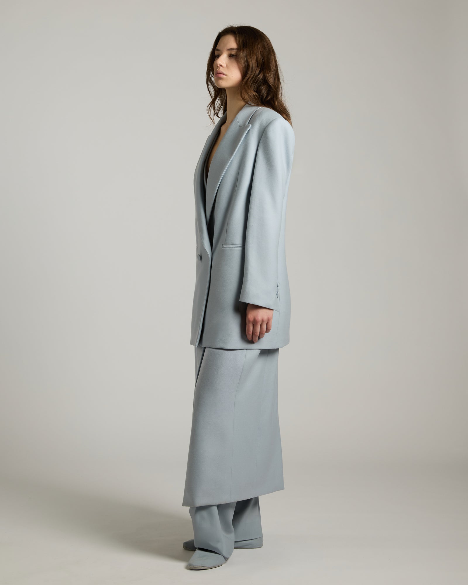 Double-Breasted Jacket in Kid Wool 12.8 2