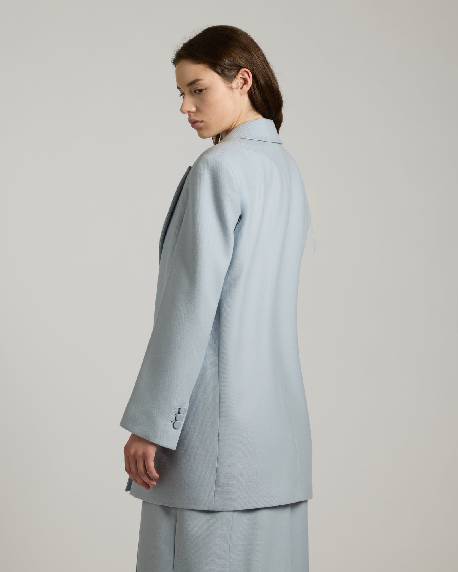 Double-Breasted Jacket in Kid Wool 12.8 4