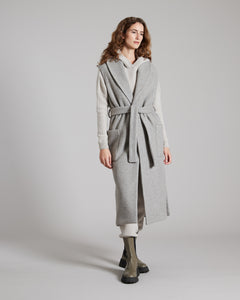 Cashmere fleece sleeveless outerwear 2