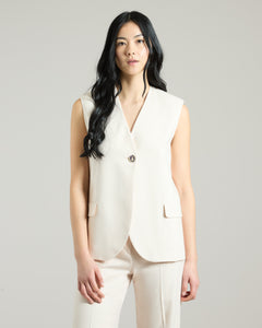 Pink cashmere TOUCH vest 2