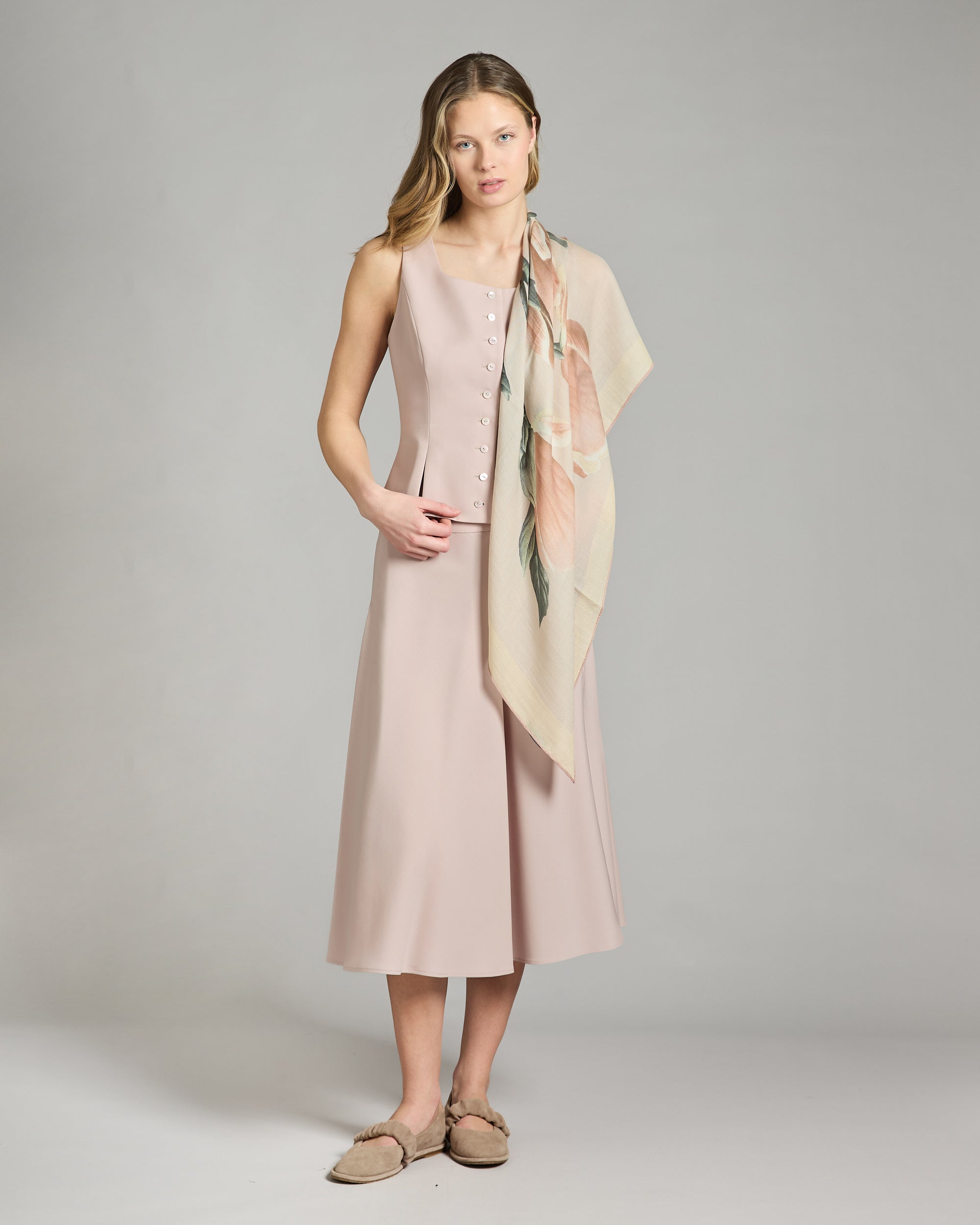 Mohair wool skirt