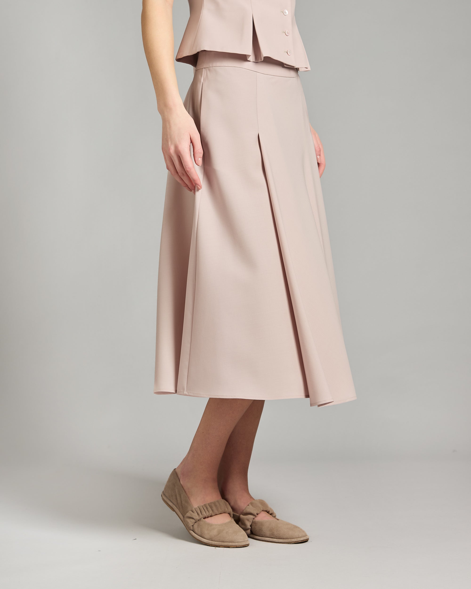 Mohair wool skirt