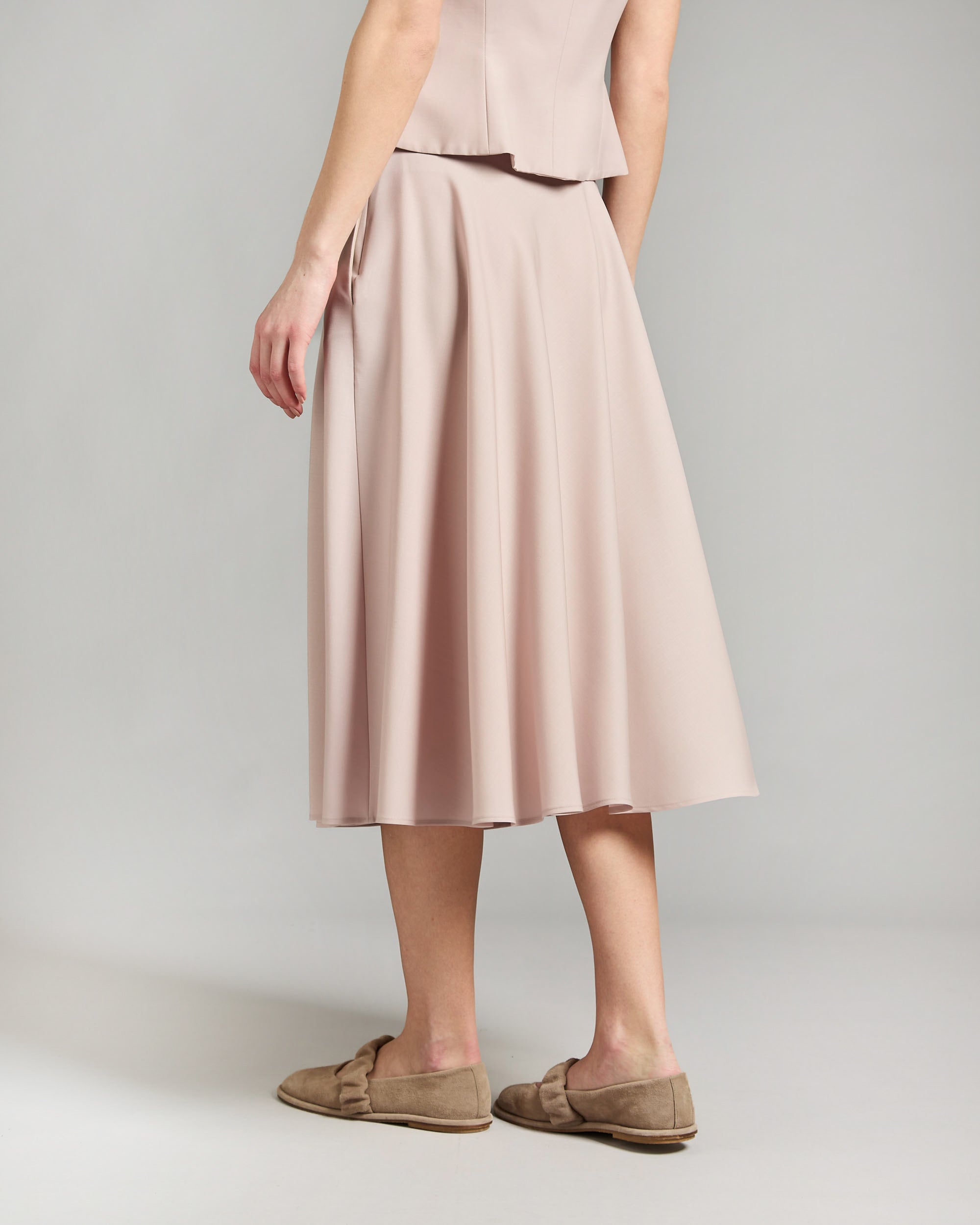 Mohair wool skirt