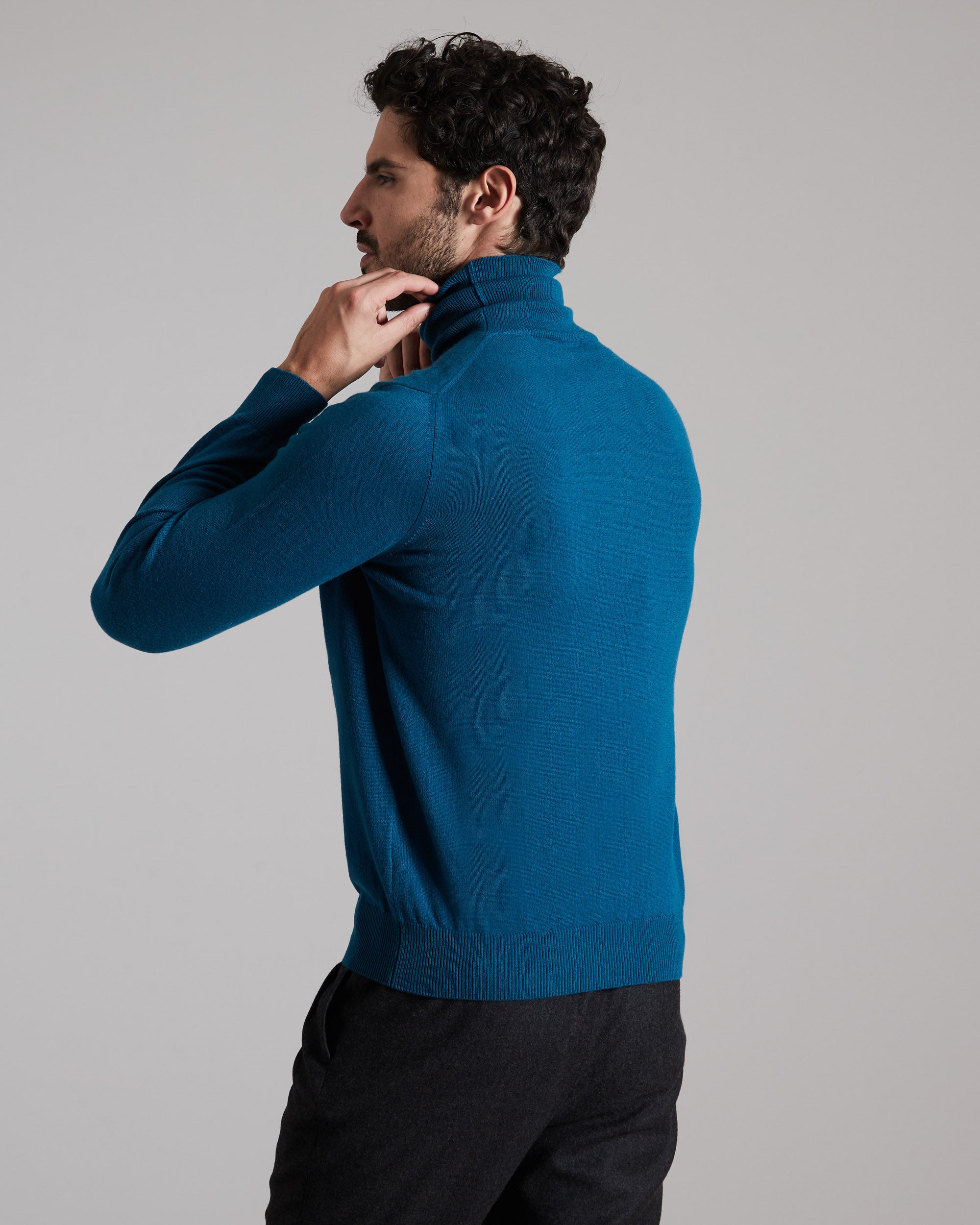 Cobalt turtleneck shop