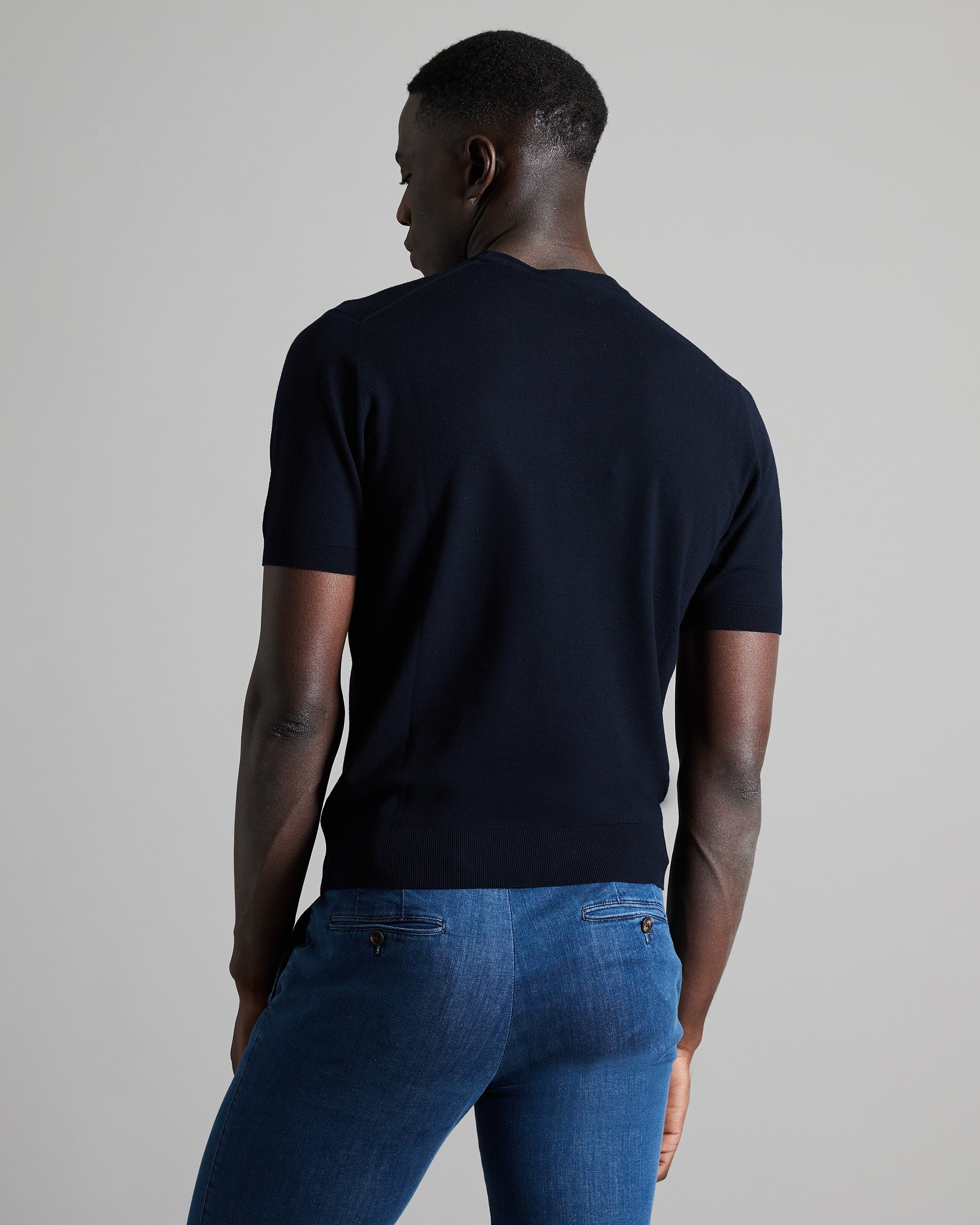 12.8 Kid Wool blue T-shirt sweater 4