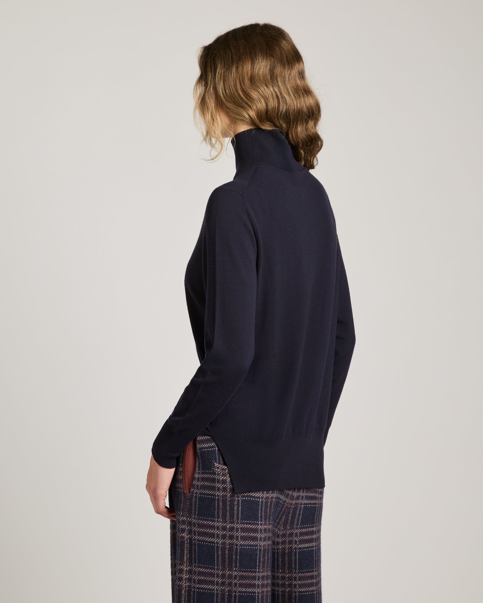 Blue 12.8 Kid Wool blue turtleneck 4