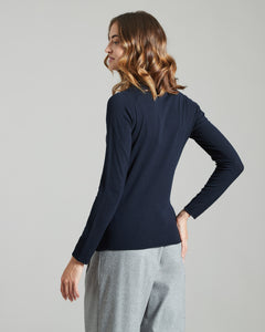 Blue 12.8 Kid Wool blue turtleneck 4