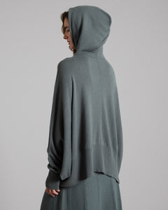Light sage green Kid cashmere V-neck sweater 3