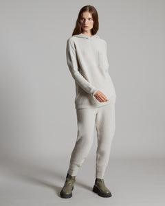 Pantalone in Kid Cashmere beige