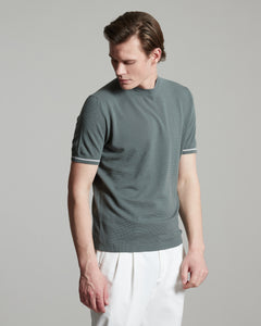 12.8 Kid Wool green T-shirt sweater