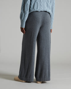 Dark grey Kid Cashmere trousers 3