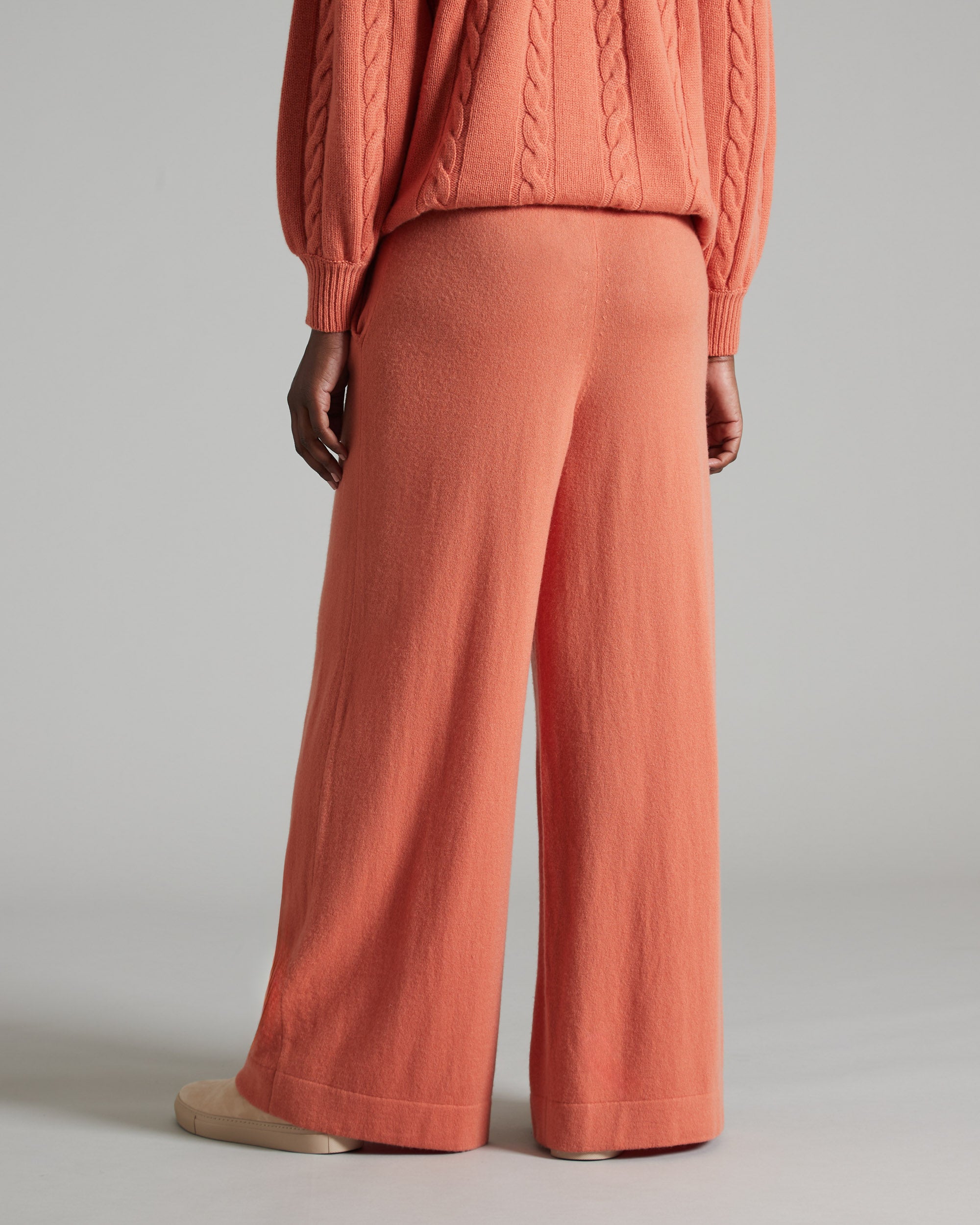 Orange Kid Cashmere trousers 4