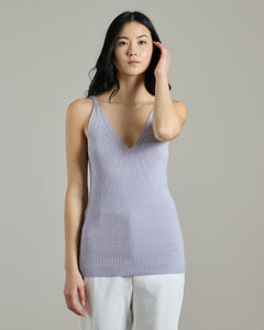Purple Kid Cashmere Tank Top