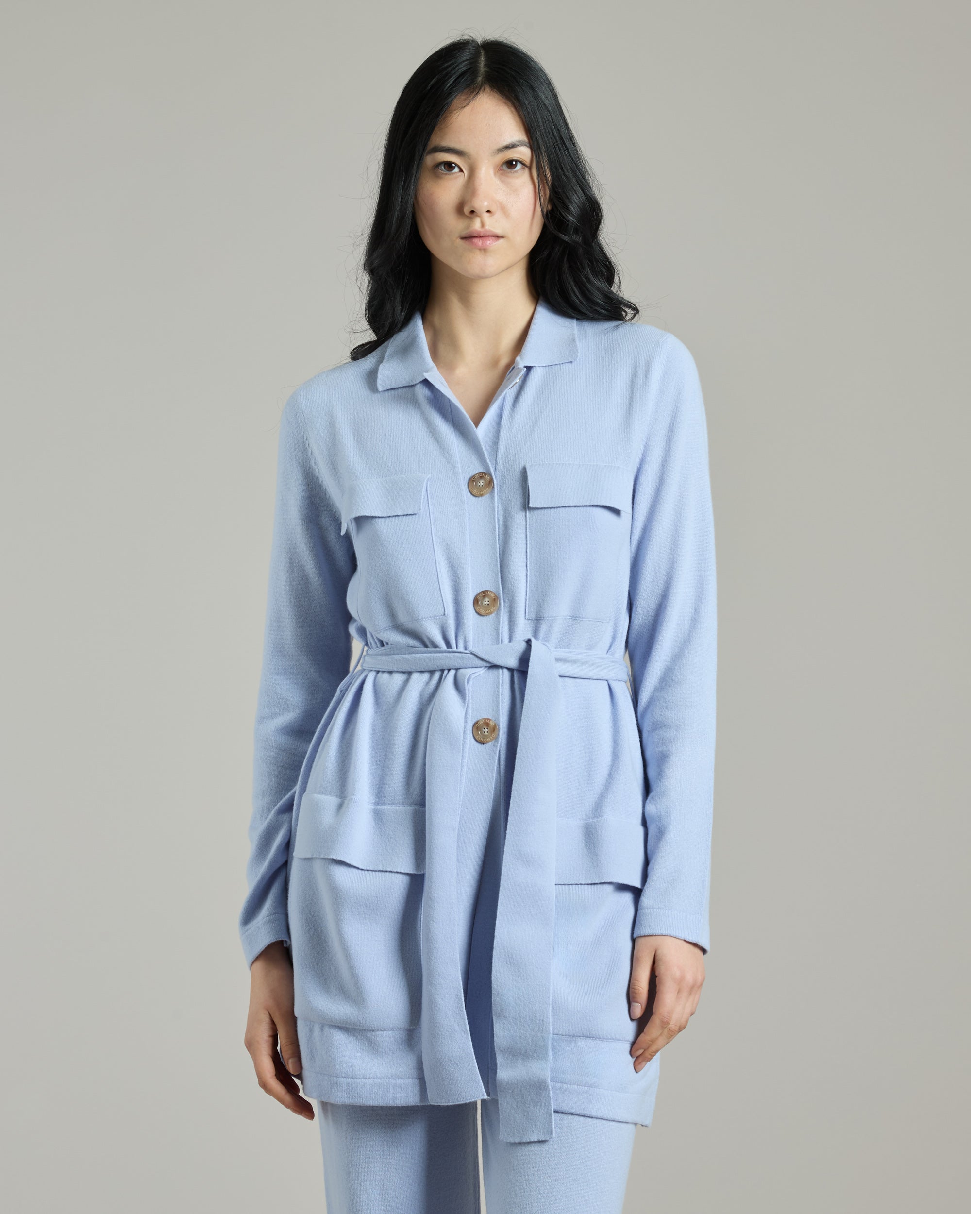 Four-pocket cardigan in Kid Cashmere