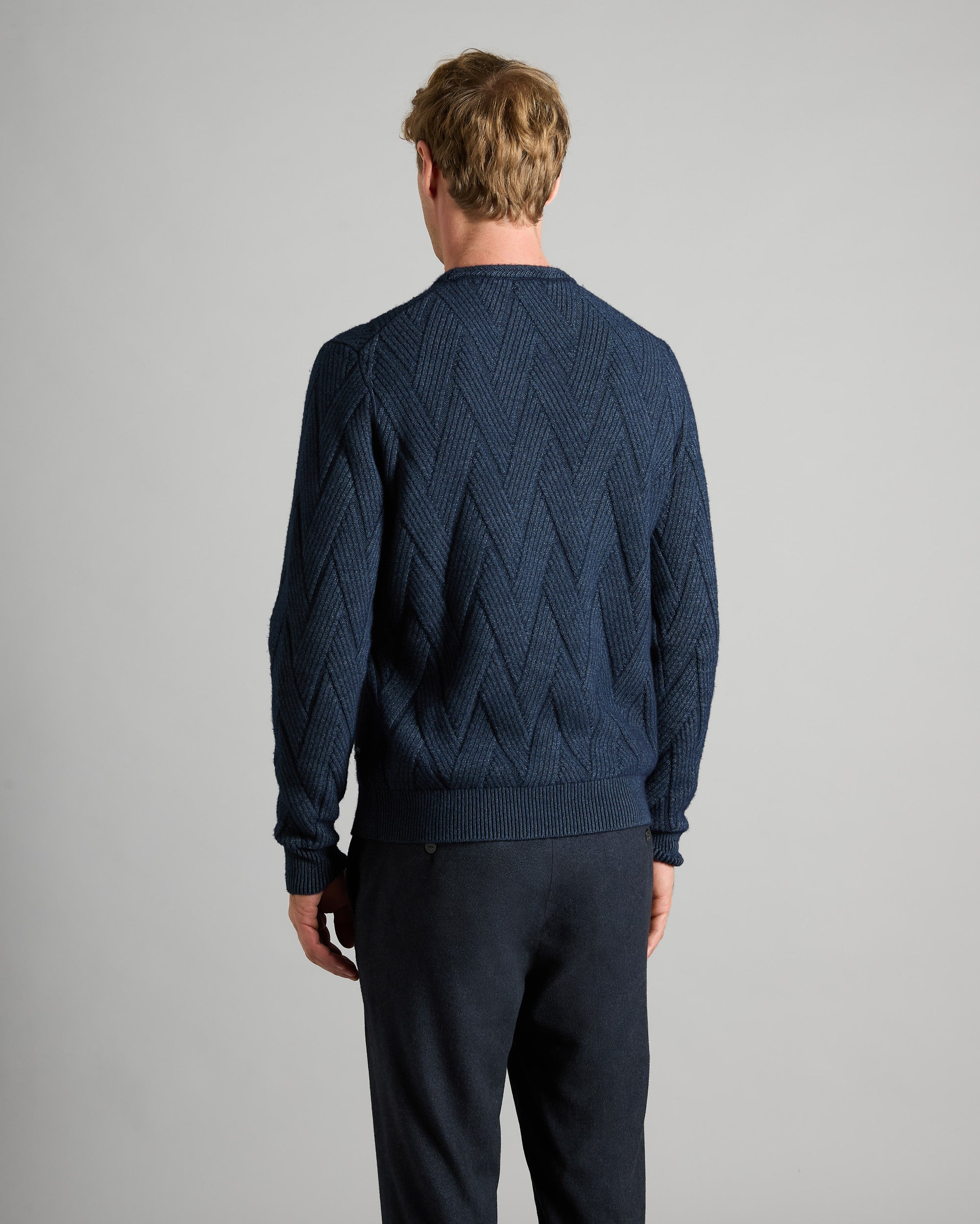 Kid Cashmere Crewneck Sweater Blue