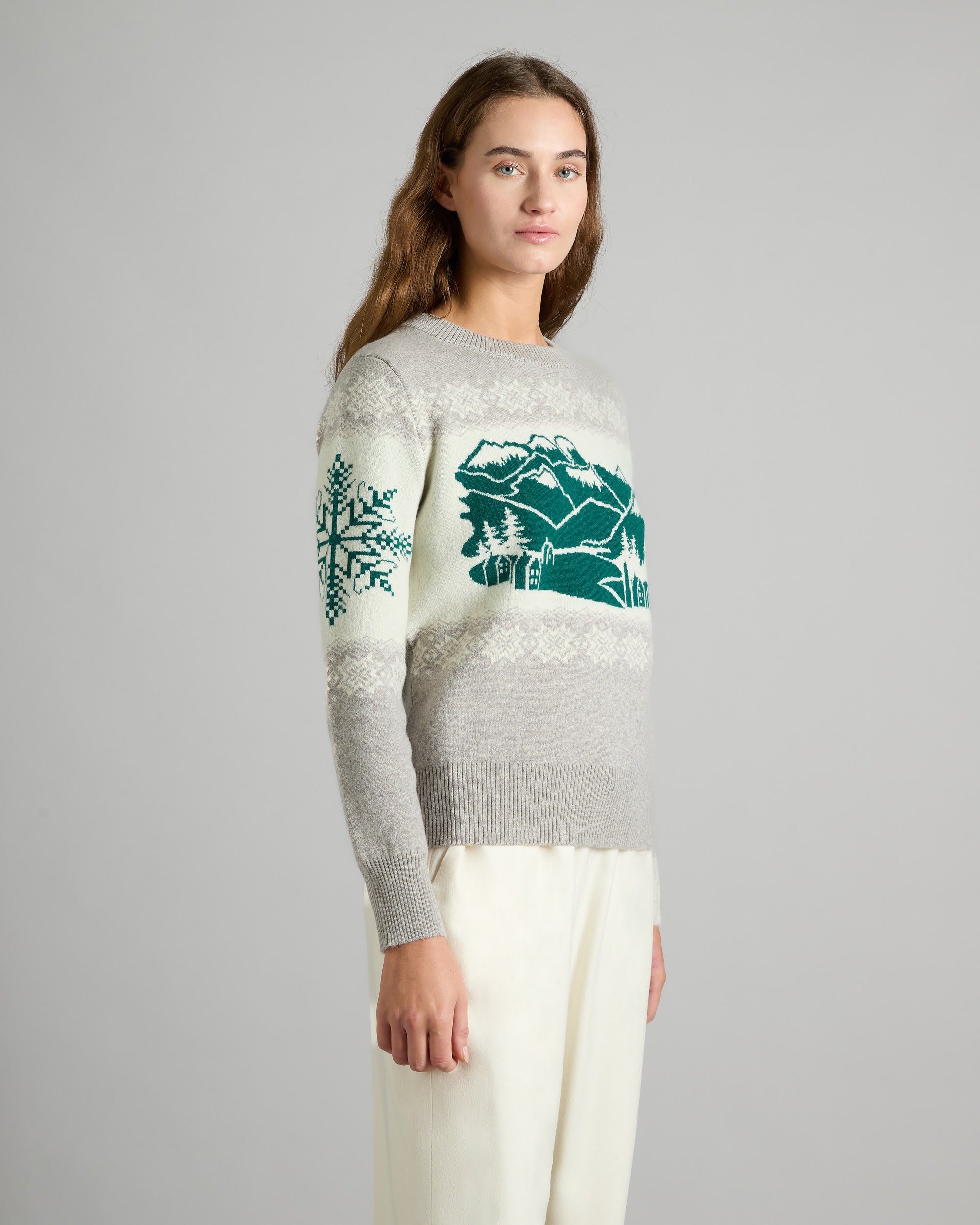 Kid cashmere crewneck